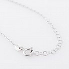 Серебряный браслет Слейв с фианитами 141119 от ювелирного магазина Оникс - 3