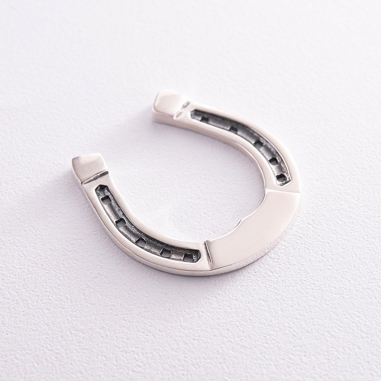 Срібна підкова (можливе гравіювання) 23001 від ювелірного магазину Онікс