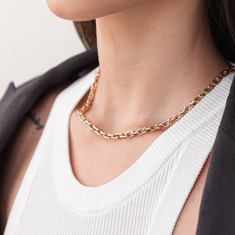 Золоте кольє "Фантазія" кол02225 від ювелірного магазину Онікс - 1