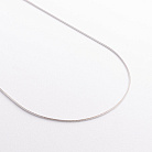 Серебряная цепочка Снейк бс10425 от ювелирного магазина Оникс - 2