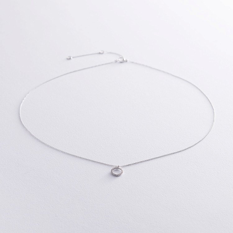 Золотое колье с бриллиантами колб0053gch от ювелирного магазина Оникс - 2