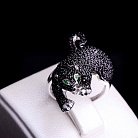 Срібний перстень "Пантера" 111581 от ювелирного магазина Оникс - 2