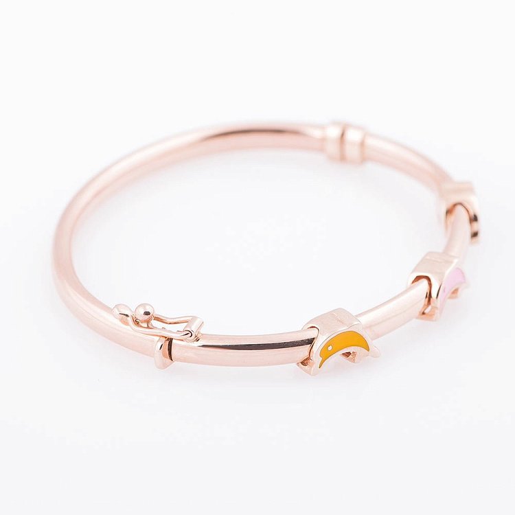 Браслет дитячий (емаль) б00453 від ювелірного магазину Онікс - 1