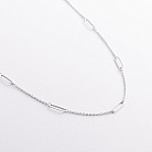 Колье "Карен" в серебре 908-01513 от ювелирного магазина Оникс