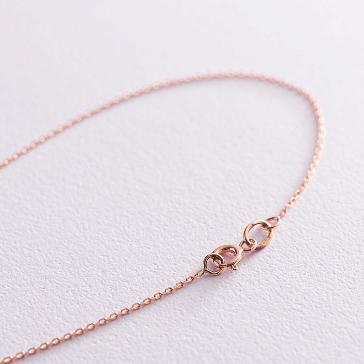 Колье "Клевера" в красном золоте кол01986 от ювелирного магазина Оникс - 4