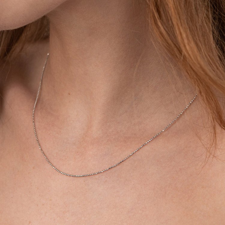 Золотий ланцюжок Кулькове плетіння ц00237 від ювелірного магазину Онікс - 1