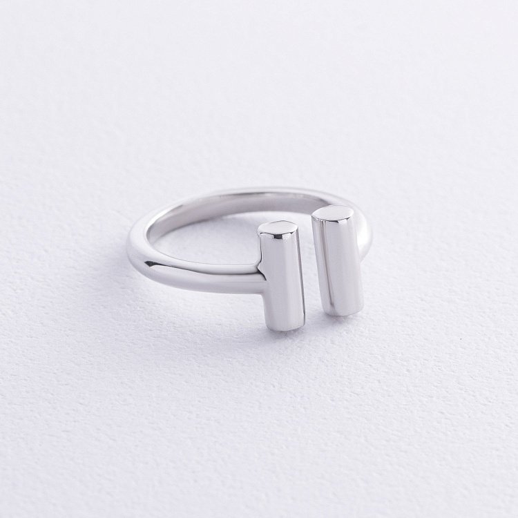 Серебряное кольцо "Lora" 7116 от ювелирного магазина Оникс - 3