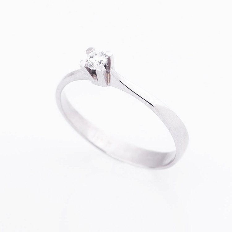 Заручальна каблучка (фіаніт) к03683 від ювелірного магазину Онікс