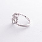 Золотое кольцо "Цветок" с бриллиантами кит657 от ювелирного магазина Оникс - 2