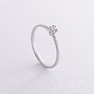Помолвочное золотое кольцо с бриллиантами 229391121 от ювелирного магазина Оникс