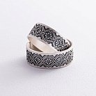 Серебряное кольцо "Вышиванка" 1114 от ювелирного магазина Оникс - 17