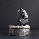 Серебряная фигура "Рыбак" ручной работы 23134 от ювелирного магазина Оникс - 4