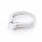 Помолвочное кольцо (фианиты) к01698ж от ювелирного магазина Оникс - 2