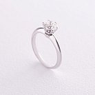 Помолвочное золотое кольцо с бриллиантом 228331121 от ювелирного магазина Оникс