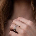 Серебряное кольцо "Веточки" (чернение) 112203 от ювелирного магазина Оникс - 3