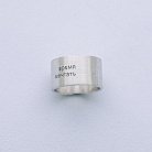 Серебряное кольцо с гравировкой "Время мечтать" 112143в от ювелирного магазина Оникс - 2