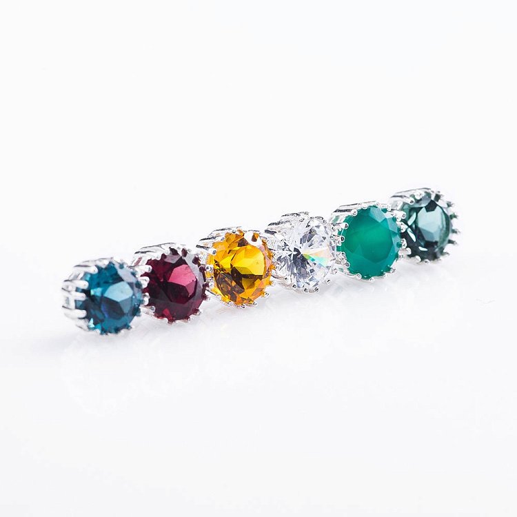 Камушек на леске (гранат, 6 мм) 18526 от ювелирного магазина Оникс - 4