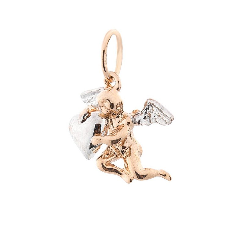 Золотой кулон "Ангел" п02959 от ювелирного магазина Оникс