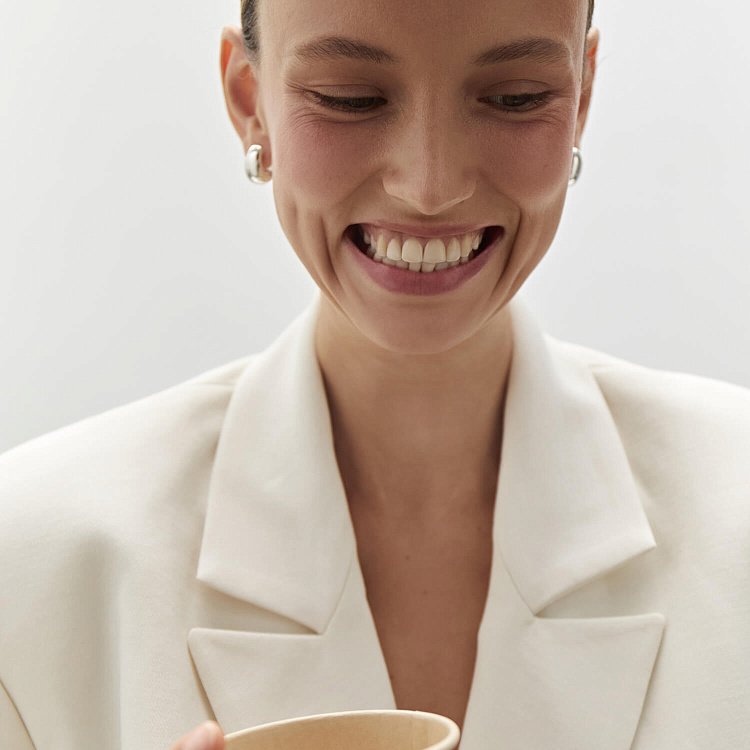 Срібні сережки "Грація" 122705 від ювелірного магазину Онікс - 14