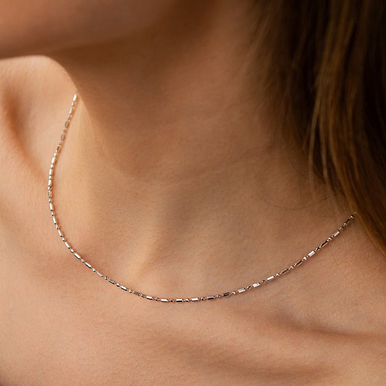 Серебряная цепочка 15229 №2