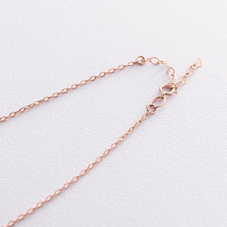 Кольє "Замочок" в червоному золоті кол01890 від ювелірного магазину Онікс - 5