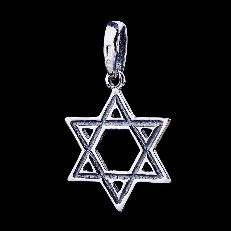 Подвеска "Звезда Давида" 13186а от ювелирного магазина Оникс - 2