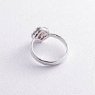 Золотое кольцо "Клевер" с бриллиантами 234401121 от ювелирного магазина Оникс - 5