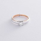 Золотое кольцо с бриллиантами кб0331lg от ювелирного магазина Оникс