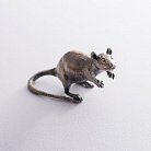 Сувенир "Мышка - символ 2020 года" в серебре 23084 от ювелирного магазина Оникс