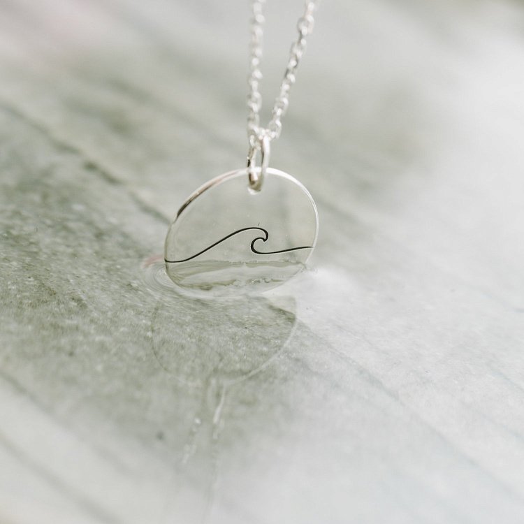 Серебряный кулон "Морская волна" 132724вол от ювелирного магазина Оникс - 7