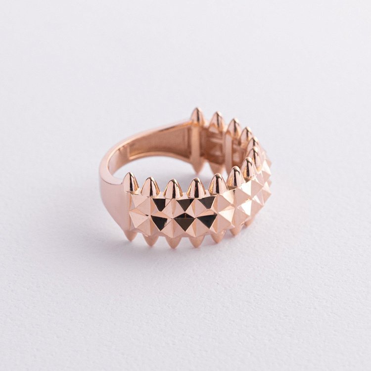 Каблучка "Pauline" в червоному золоті к08264 від ювелірного магазину Онікс - 3