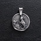 Срібний кулон "Знак зодіаку Козеріг" 133221козеріг от ювелирного магазина Оникс