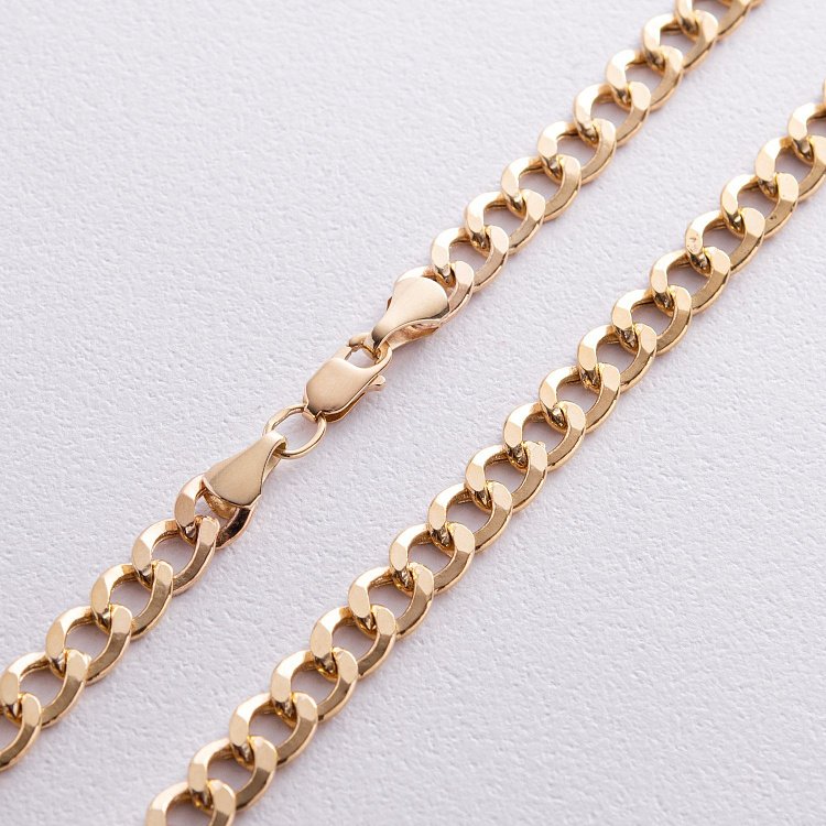 Ланцюжок, панцирне плетіння (6 мм) ц00248 від ювелірного магазину Онікс