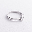 Помолвочное золотое кольцо с бриллиантом кб0697м от ювелирного магазина Оникс - 1