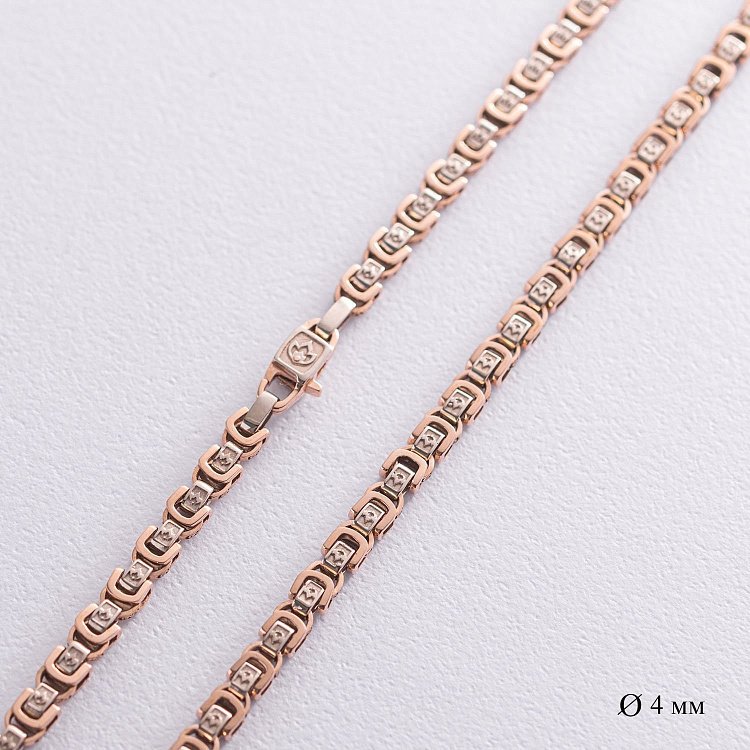 Чоловічий золотий ланцюжок Ц0052 від ювелірного магазину Онікс