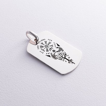 Серебряный жетон "Вегвизир" (большой) 133350-7 №5