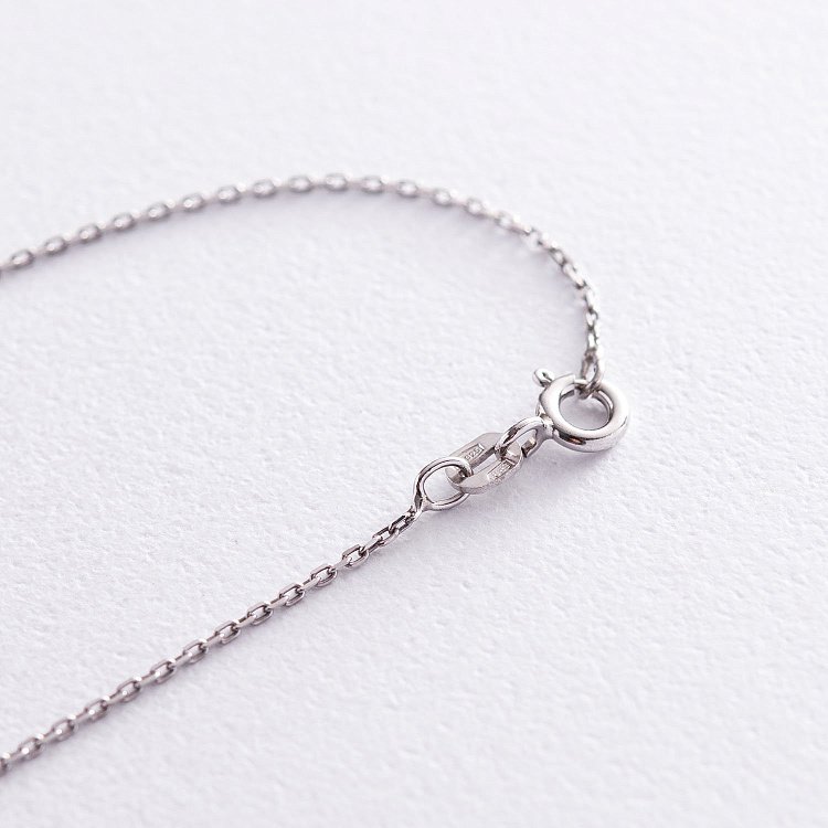 Срібне кольє з буквою "Н" 18985Н від ювелірного магазину Онікс - 2