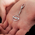 Серебряный брелок для машины "Opel" 9007.1 от ювелирного магазина Оникс - 1