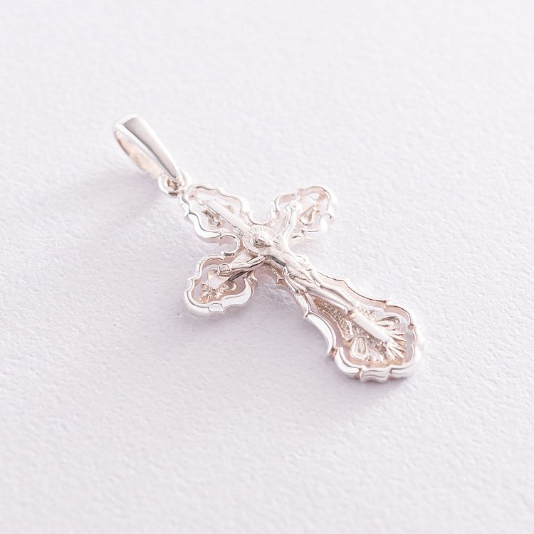 Православний хрест "Розп'яття" 131217 від ювелірного магазину Онікс