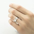Унікальний срібний перстень "Ластівки" ручної роботи 111997 от ювелирного магазина Оникс - 4