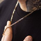 Мужская золотая цепочка ц00558 от ювелирного магазина Оникс - 1