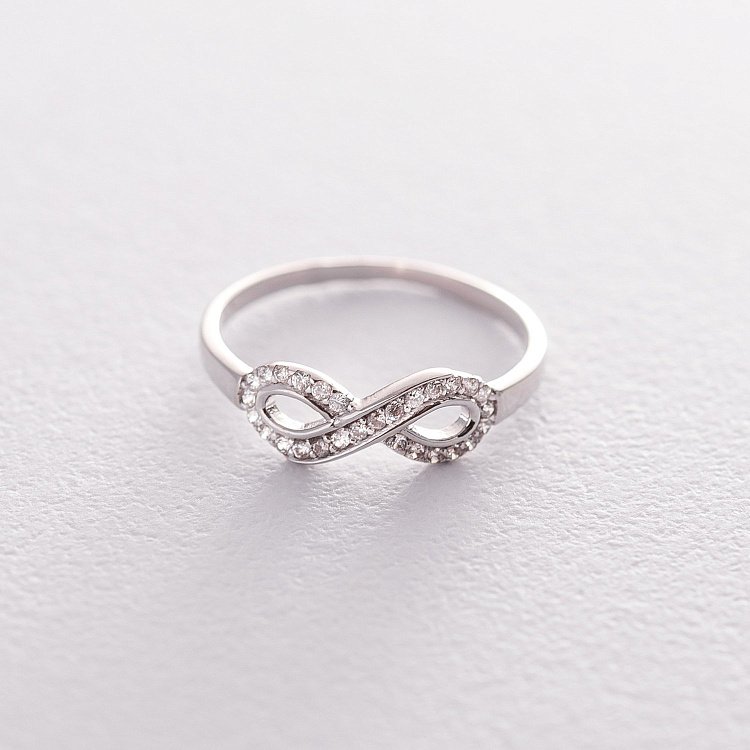 Золота каблучка Нескінченність к06307 від ювелірного магазину Онікс