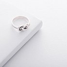 Серебряное кольцо "Узел" 112142 от ювелирного магазина Оникс - 1