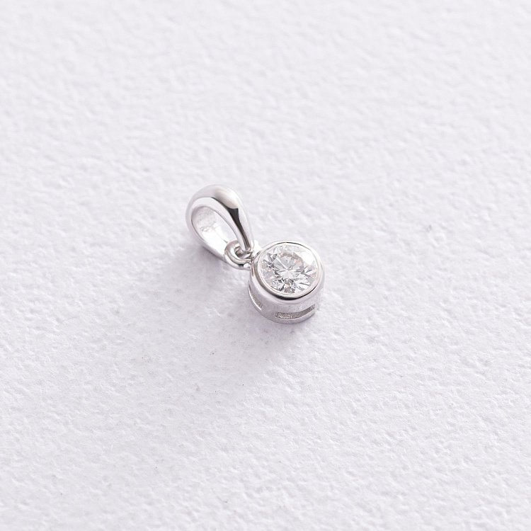 Золота підвіска з діамантом пб0262y від ювелірного магазину Онікс