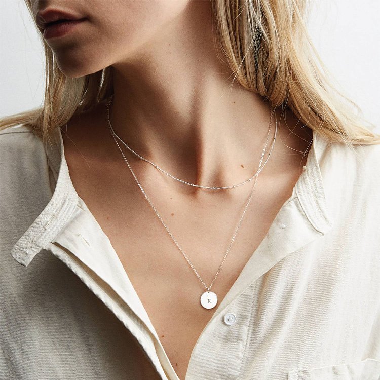 Серебряное колье "Утонченность" 181055 от ювелирного магазина Оникс - 10