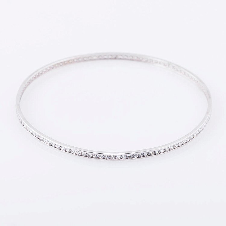 Золотий браслет (фіаніти) б01119 від ювелірного магазину Онікс