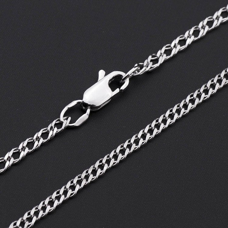 Серебряная цепочка Плетение: двойной ромб 7 мм б010323 от ювелирного магазина Оникс - 2