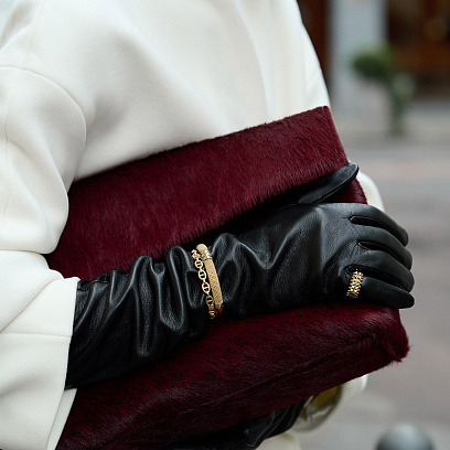 Каблучка "Pauline" у жовтому золоті к08338 №13