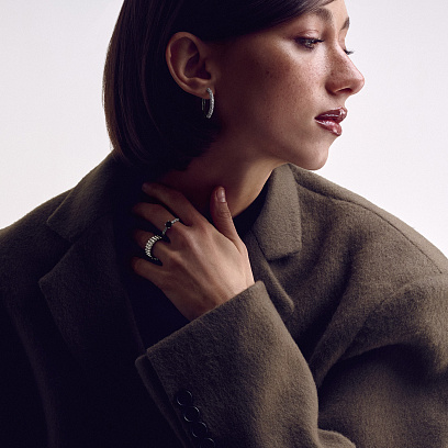 Срібна каблучка "Katrin" 7253 №21