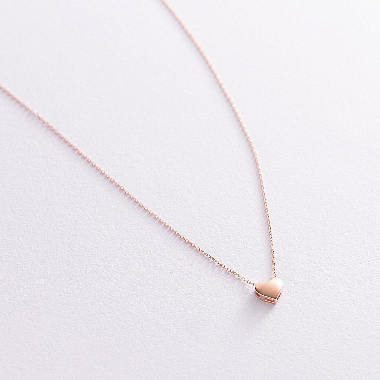 Золоте кольє "Сердечко" кол02142 від ювелірного магазину Онікс